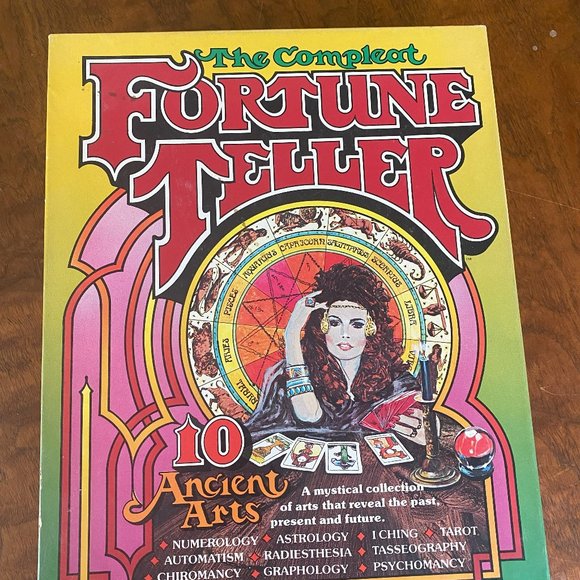 Compleat Fortune Teller 1971 vtg Board Game numerology crystals tarot astrology